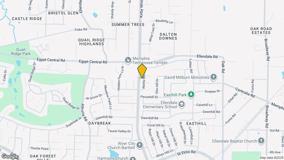 4149 Abelia Hill Dr Map and Location Details