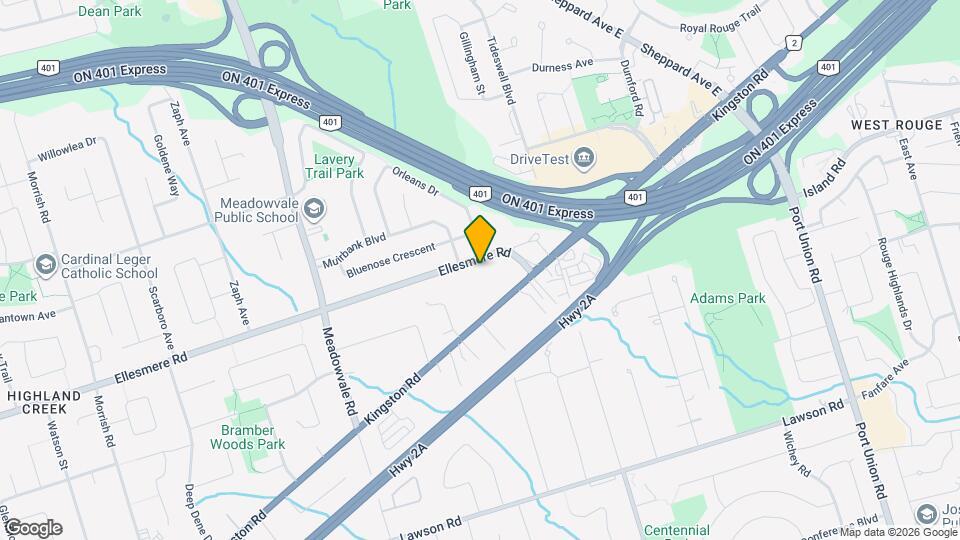 4063 Ellesmere Rd Map and Location Details