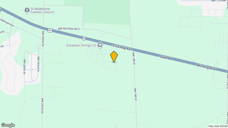 16372 NW 190th St Map and Location Details