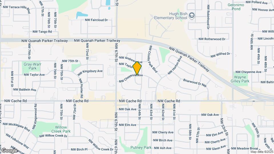 1611 NW Black Mesa Dr Map and Location Details