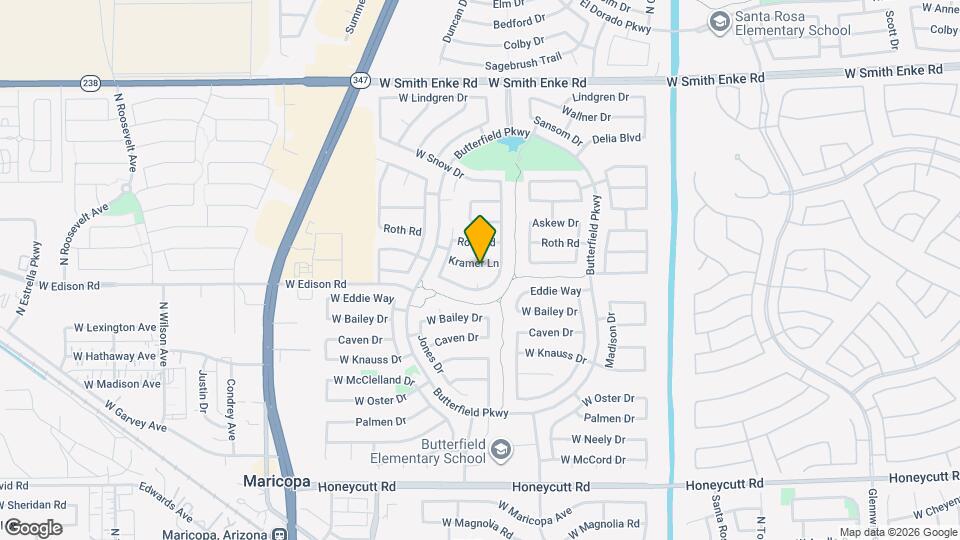 43849 Kramer Ln Map and Location Details
