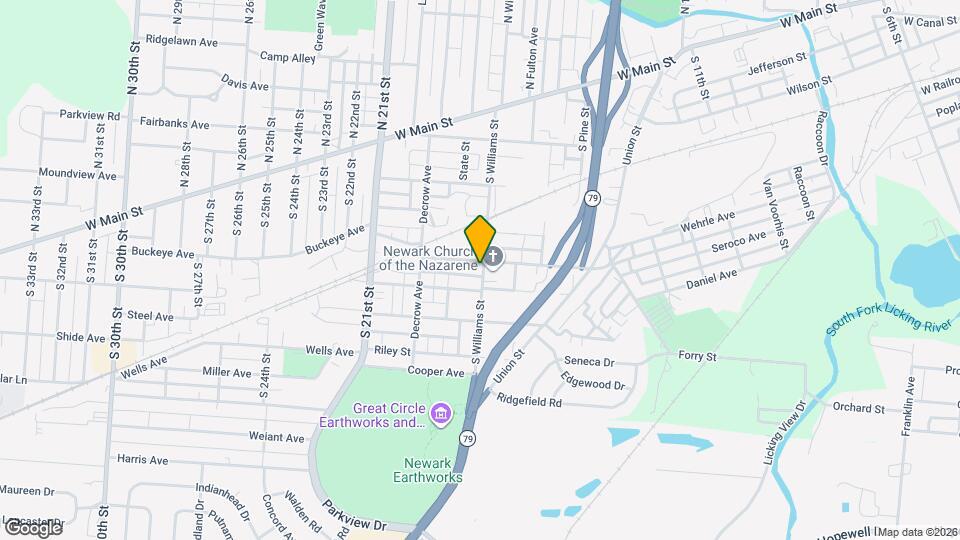 191 S Williams St Map and Location Details
