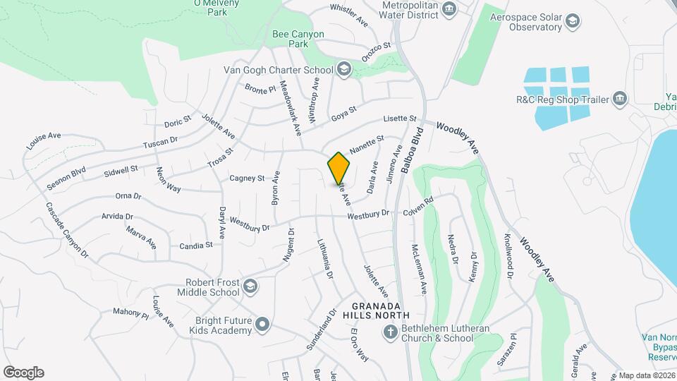 12623 Jolette Ave Map and Location Details