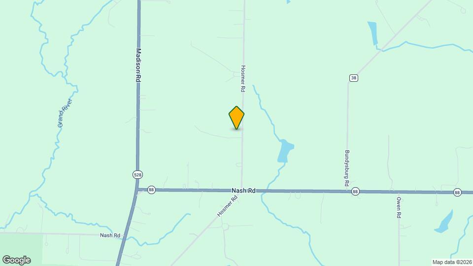 17536 Hosmer Rd Map and Location Details