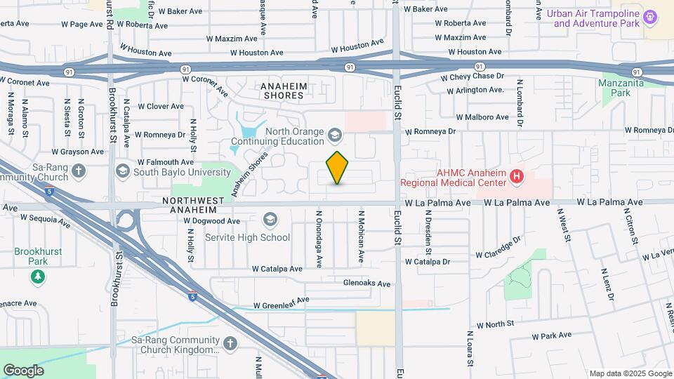 1804 W Glen Ave Map and Location Details