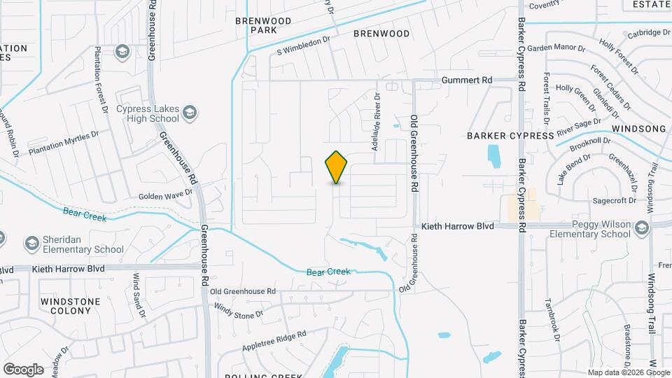 5415 Tobins Gully Dr Map and Location Details