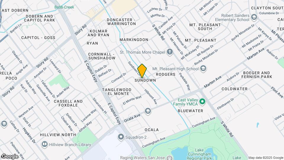 1639 Sundown Ln Mapa y Detalles de la Ubicación