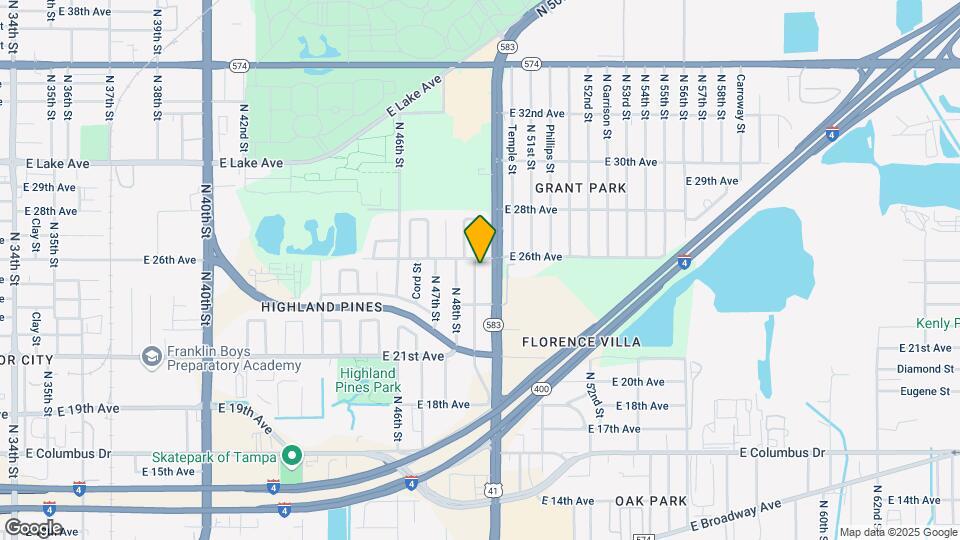 3215 N 49th St Map and Location Details