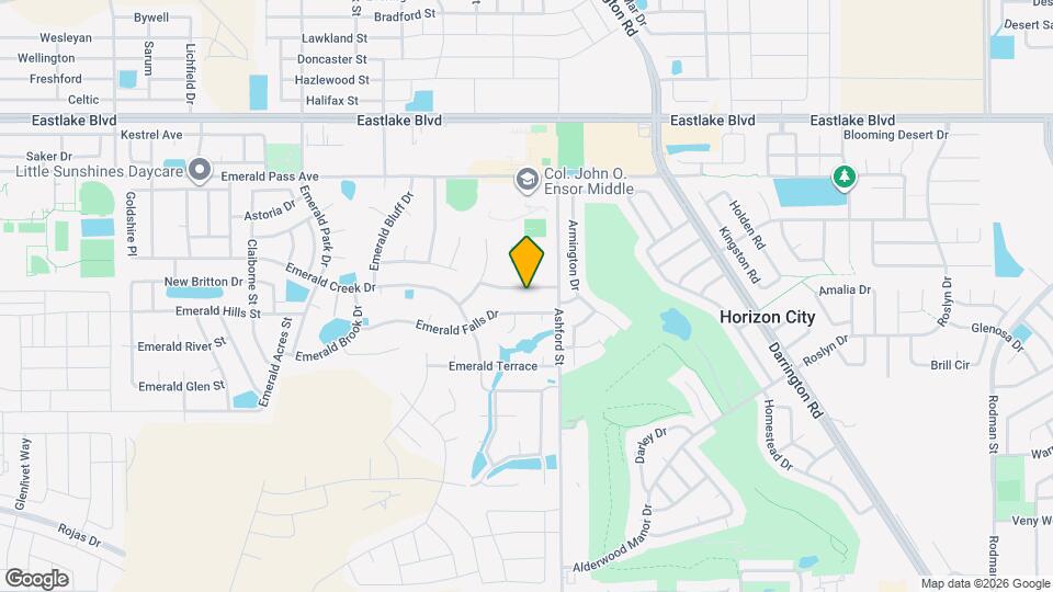 13582 Emerald Coast Ln Mapa y Detalles de la Ubicación