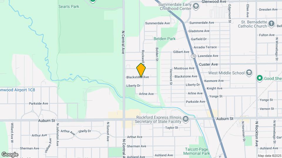 3504 Blackstone Ave Map and Location Details