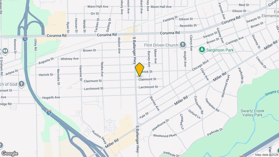 3514 Clairmont St Map and Location Details