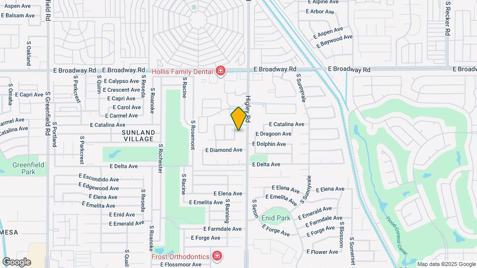 645 S Balboa Map and Location Details