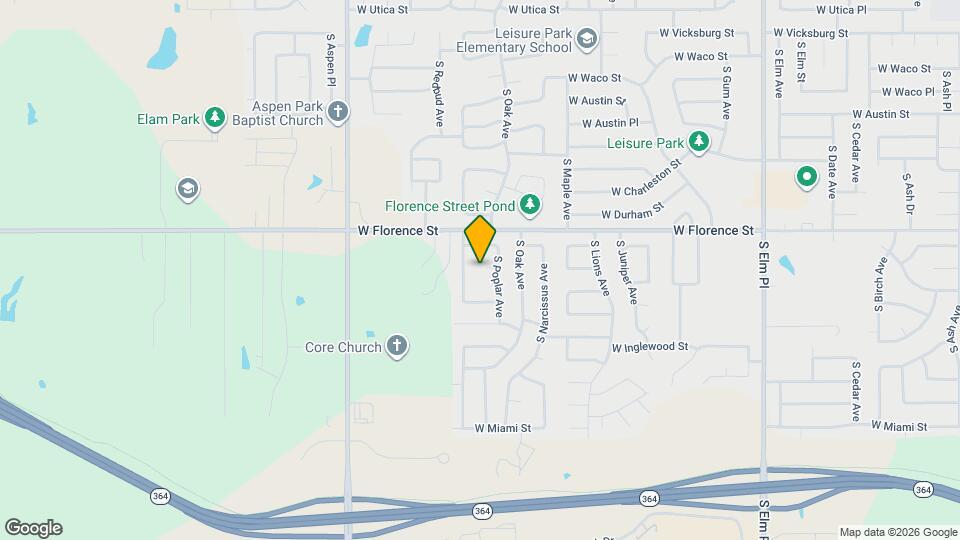 1811 W Gulfport Cir Map and Location Details