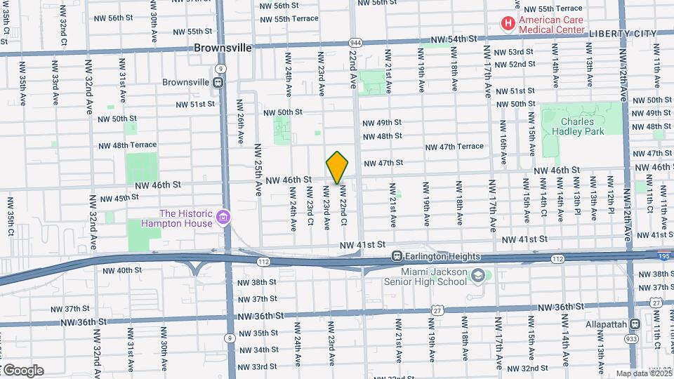 4506 NW 22nd Ct Map and Location Details