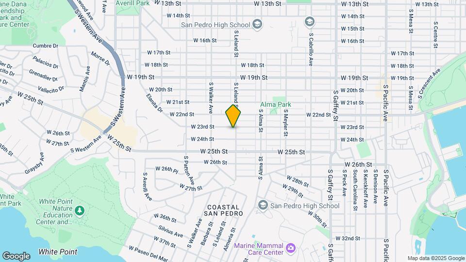 1107 W 23rd St Map and Location Details