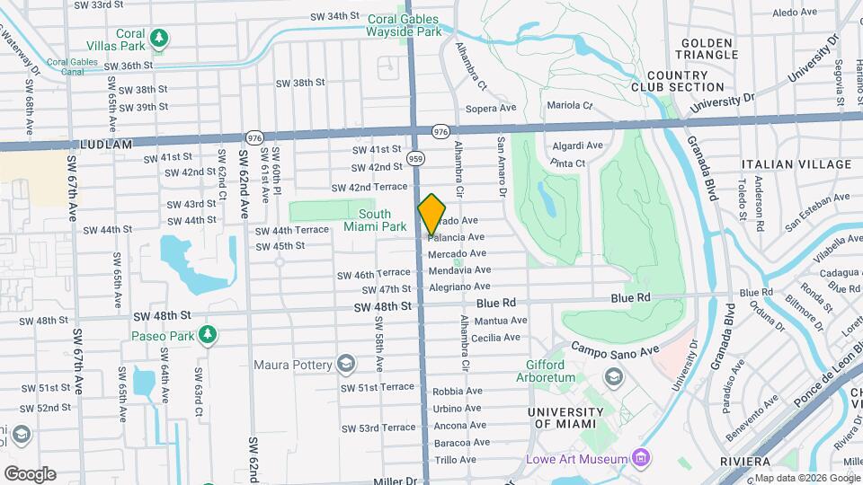 1534 Palancia Ave Map and Location Details