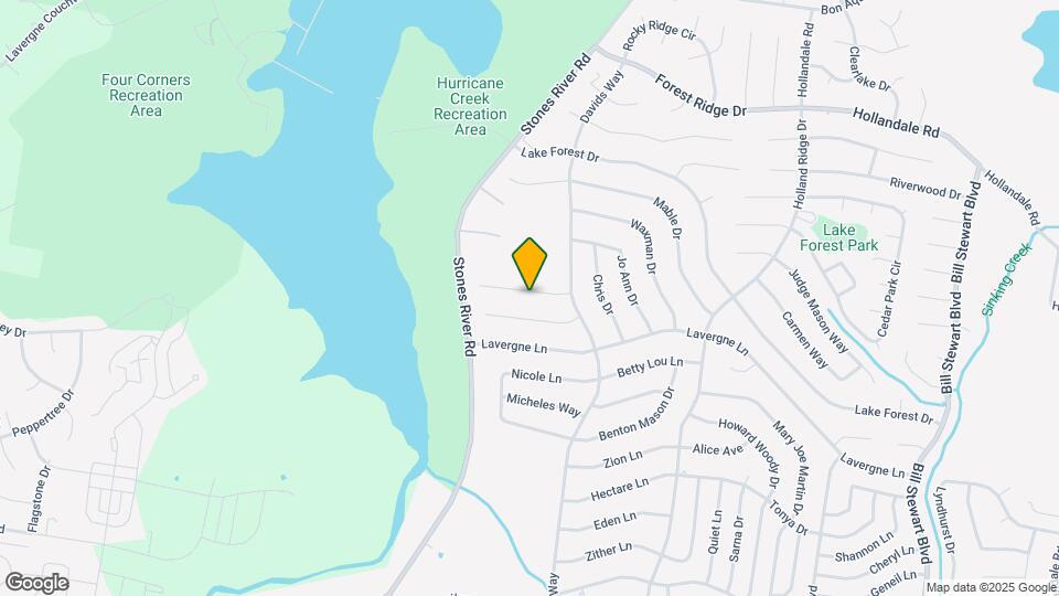 1809 Rory Cove Mapa y Detalles de la Ubicación