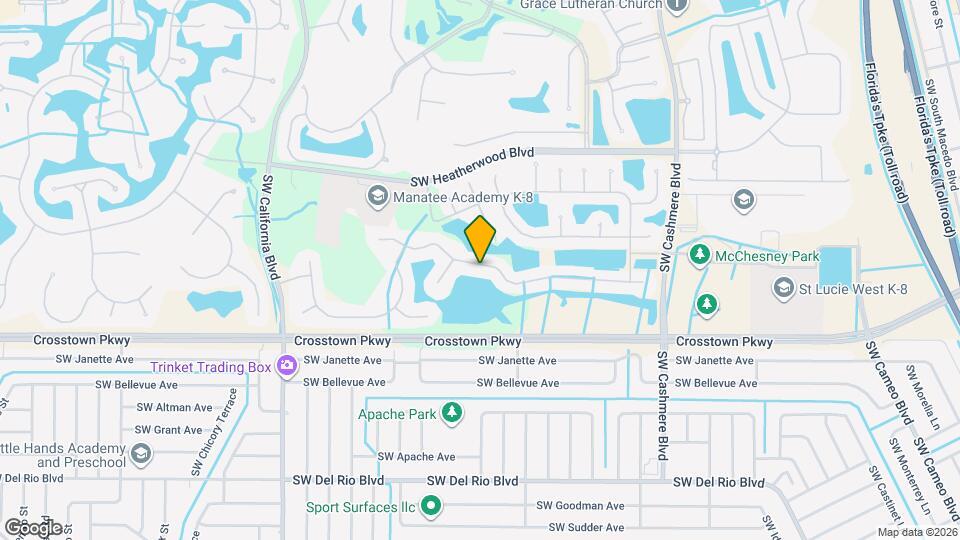 895 SW Grand Reserves Blvd Map and Location Details