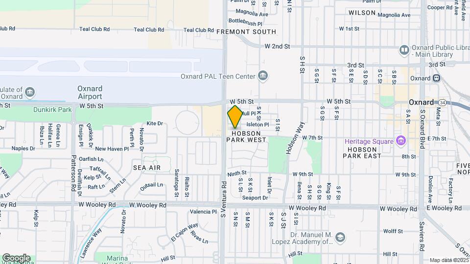 1311 W 7th St Mapa y Detalles de la Ubicación