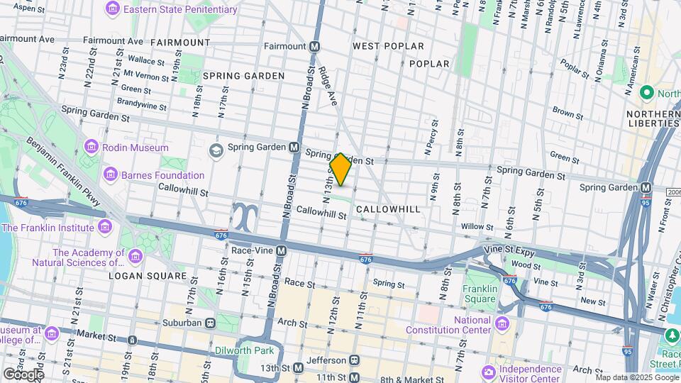 1219 Noble St Map and Location Details