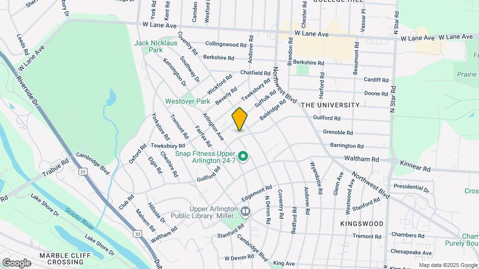 1956 Guilford Rd, Unit 1956 Map and Location Details
