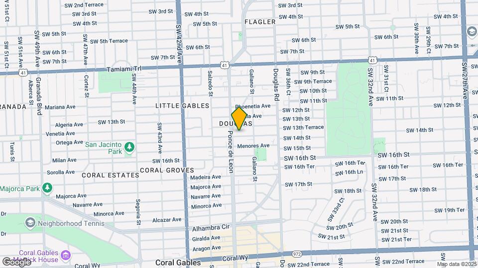 131 Salamanca Ave Map and Location Details