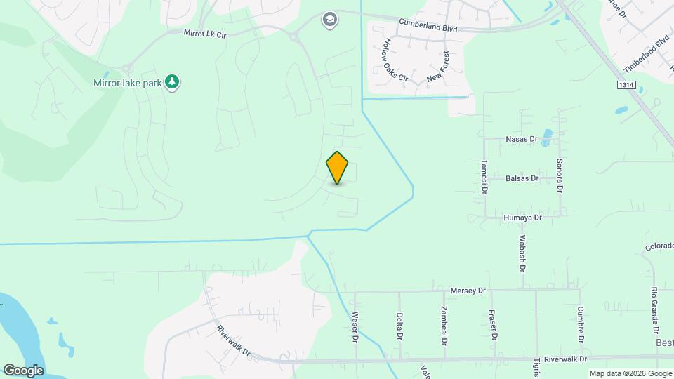 9721 Roaring River Fls Ln Map and Location Details