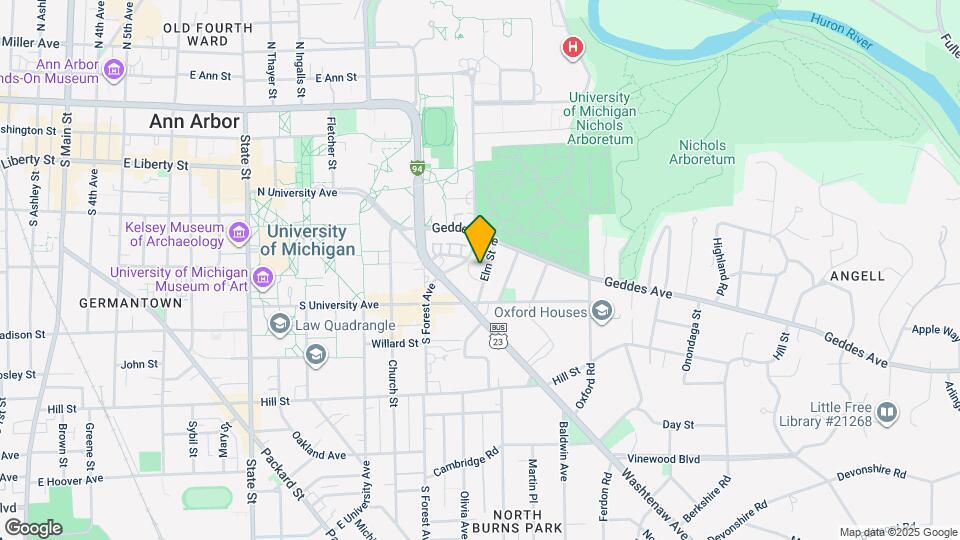 528 Elm St Map and Location Details