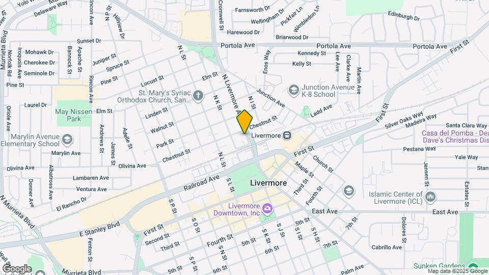 269 N Livermore Ave Map and Location Details