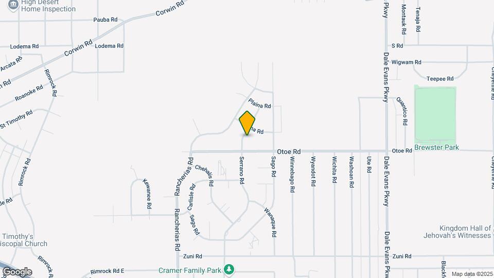 16145 Serrano Rd Map and Location Details