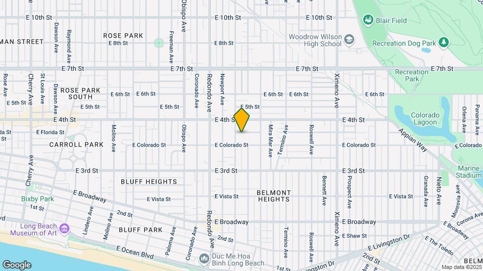 3618 E Vermont Ave Mapa y Detalles de la Ubicación