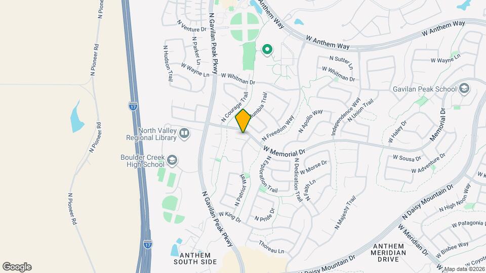 3516 W Webster Ct Map and Location Details