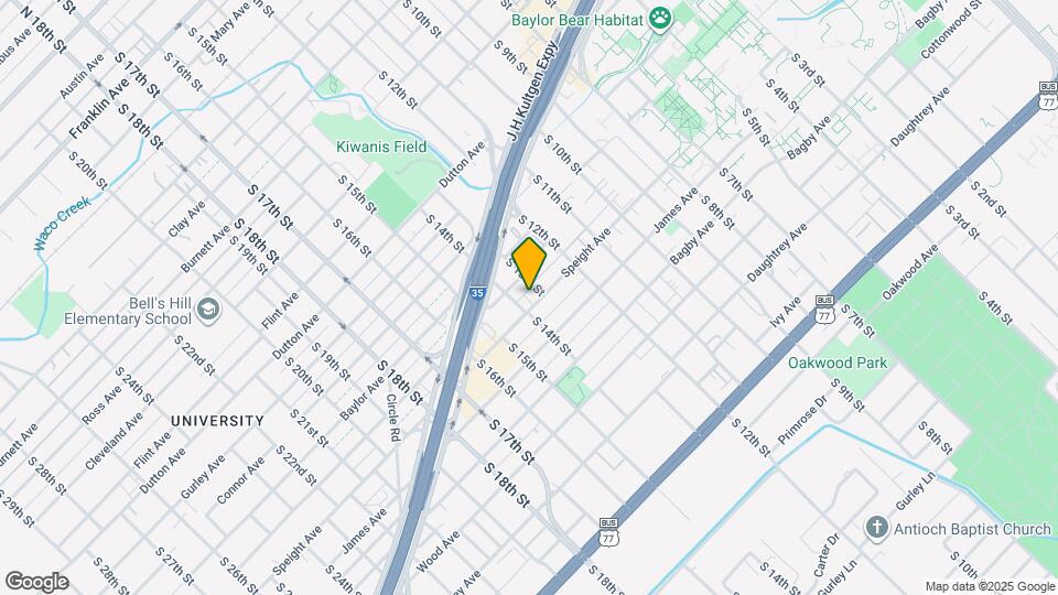 1303 Speight Ave Map and Location Details