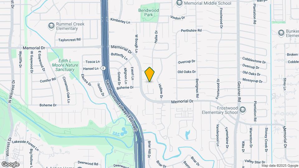 407 Bendwood Dr Map and Location Details