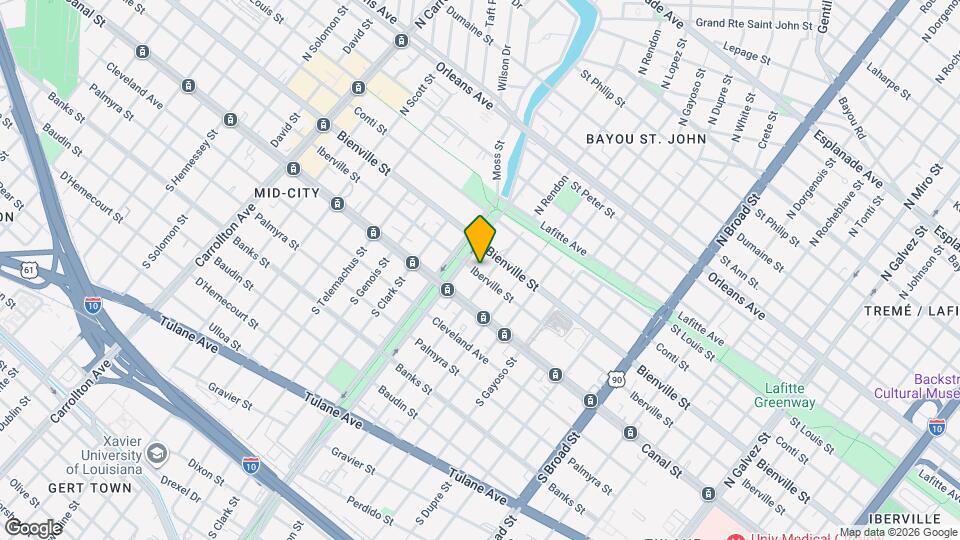 3315 Iberville St Map and Location Details