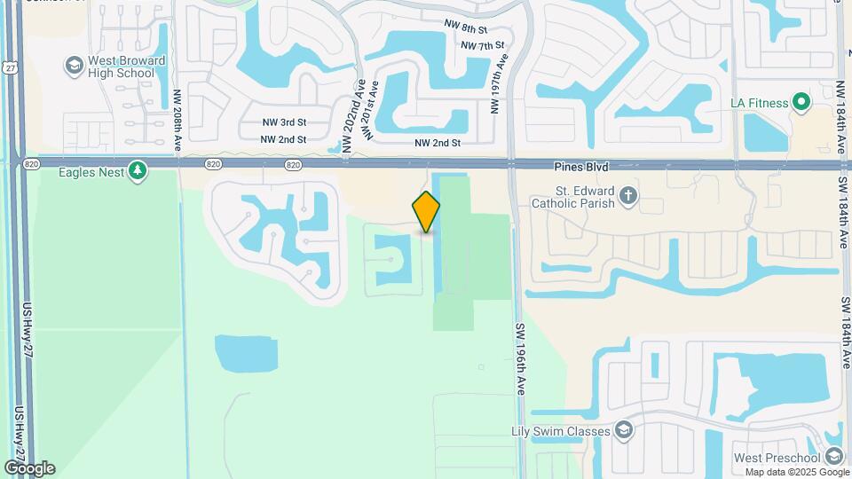 425 SW 198th Terrace Map and Location Details