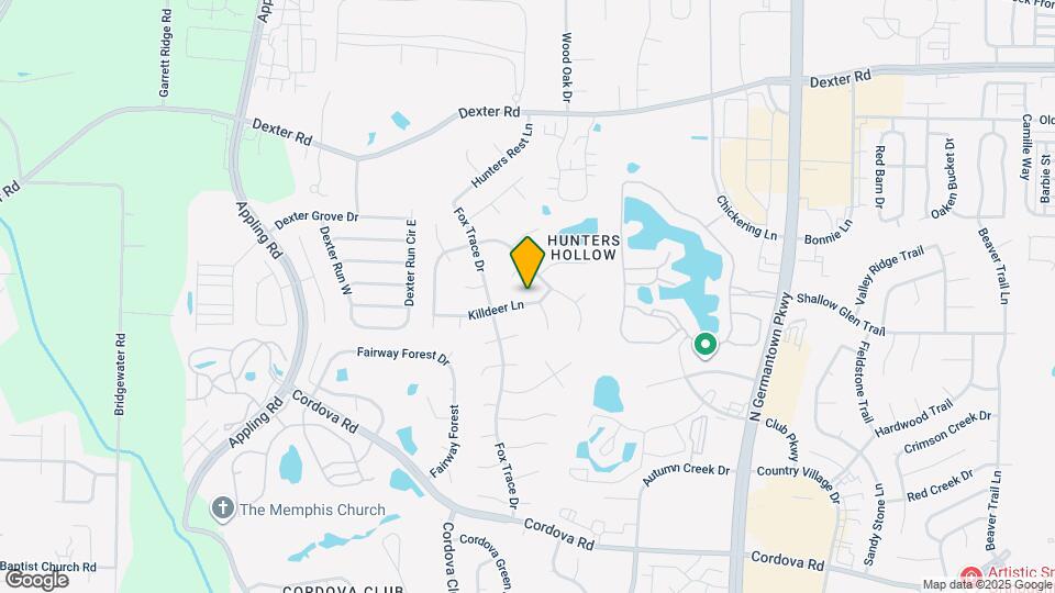 7782 Killdeer Ln Map and Location Details