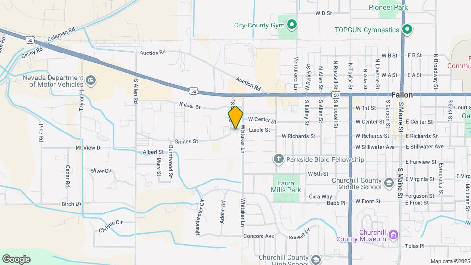 285 Dalton St Map and Location Details