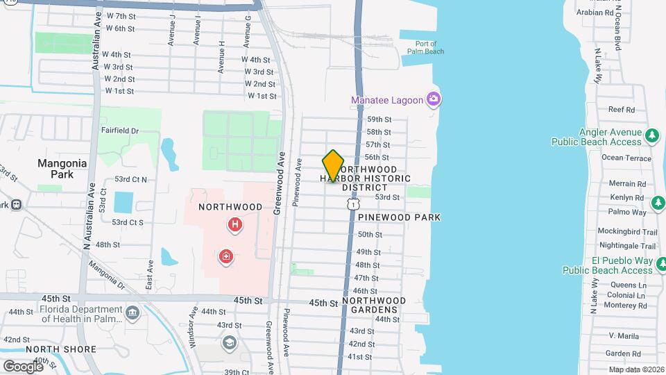 632 54th St Mapa y Detalles de la Ubicación