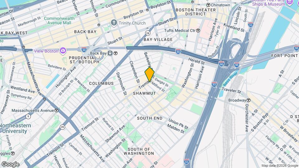 33 Hanson St, Unit PH Map and Location Details