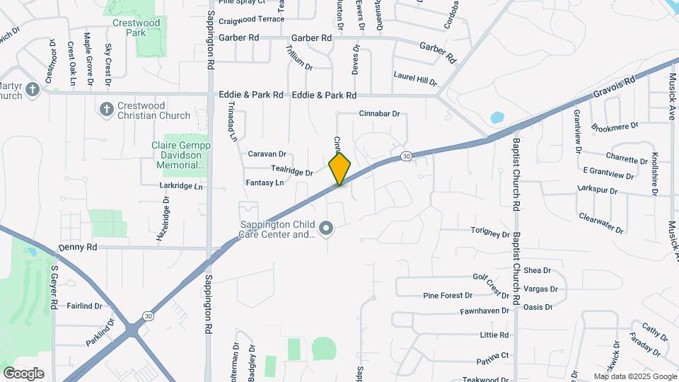 11258 Gravois Rd Map and Location Details