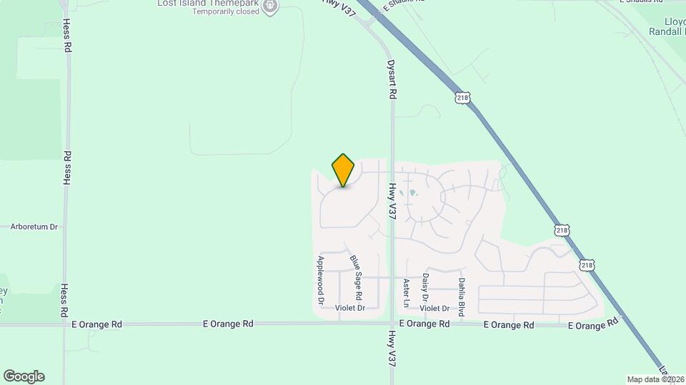 5814 Summerland Drive Map and Location Details