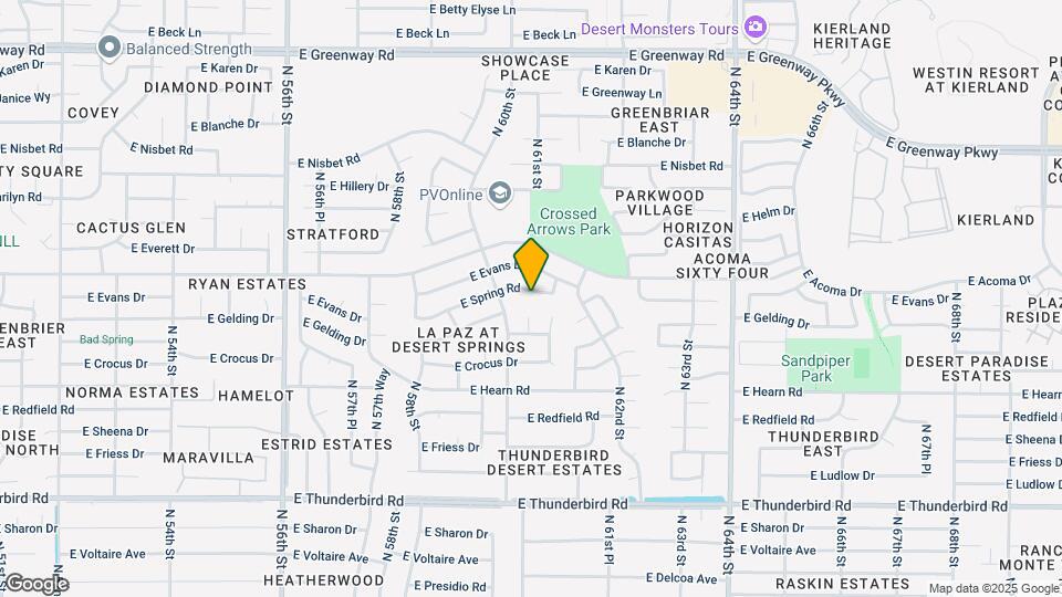 6027 E Spring Rd Map and Location Details