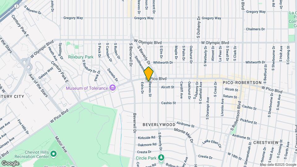 1415 Reeves St Mapa y Detalles de la Ubicación