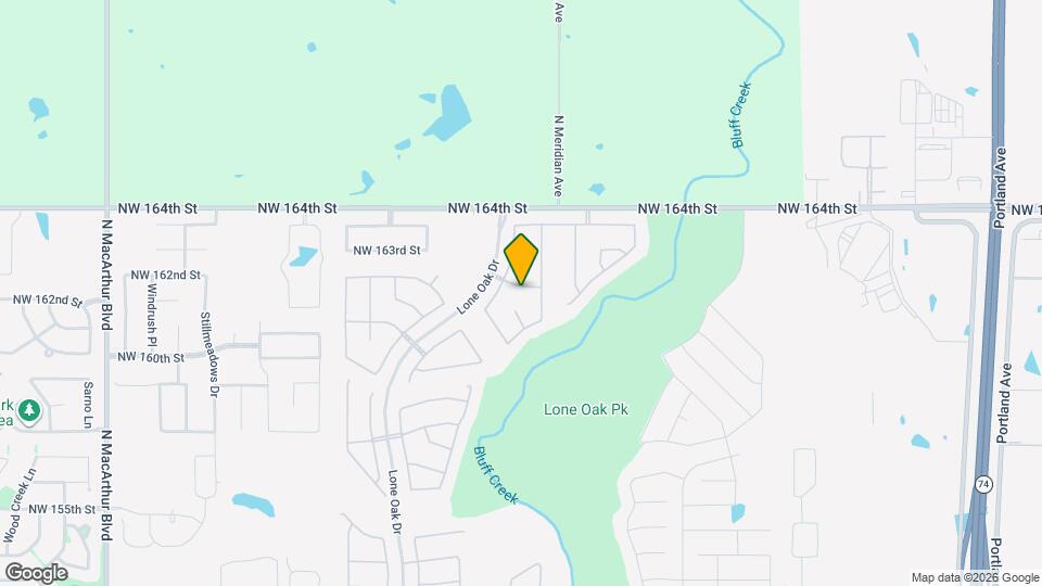 4612 NW 162nd St Map and Location Details