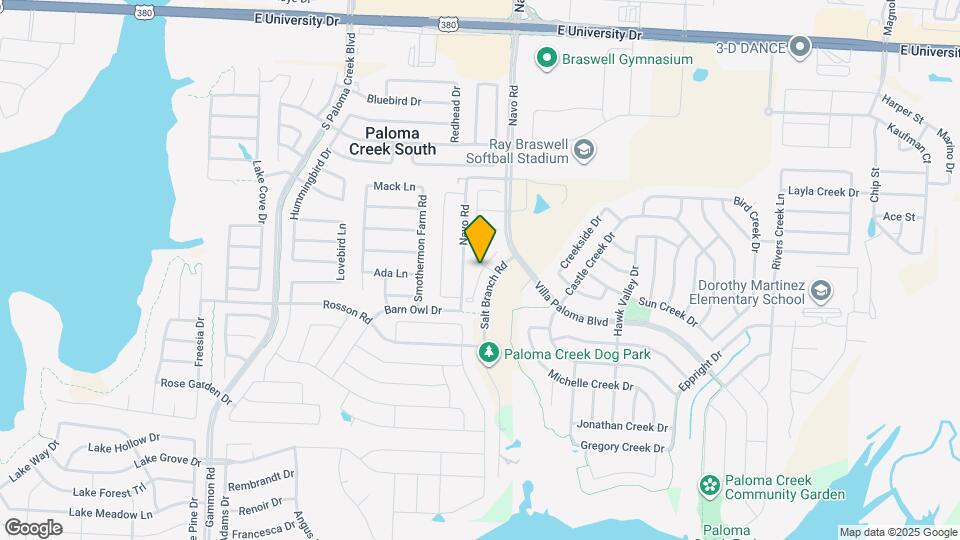 816 Meandering Trail Map and Location Details
