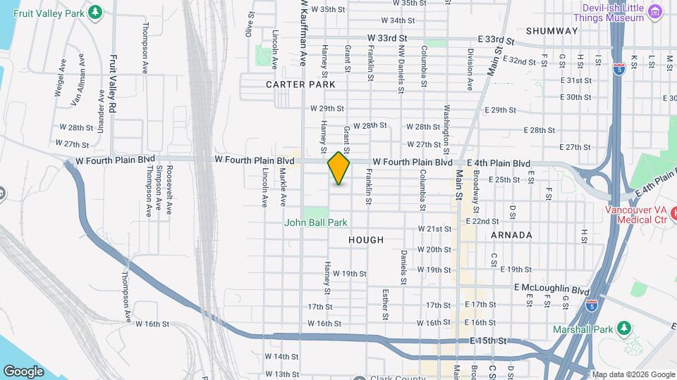 710 W 24th St, Unit ADU Apartment Mapa y Detalles de la Ubicación