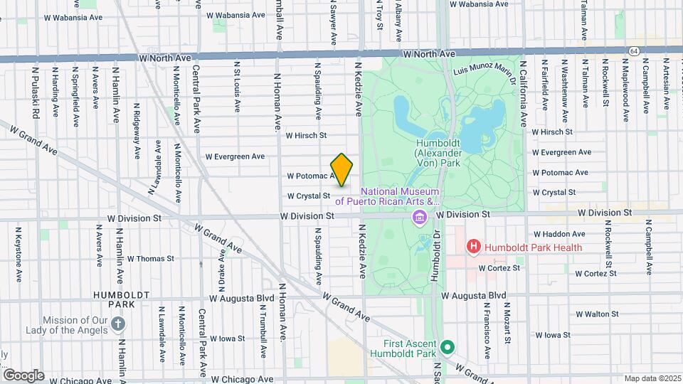 3228 W Crystal St, Unit 1 Mapa y Detalles de la Ubicación