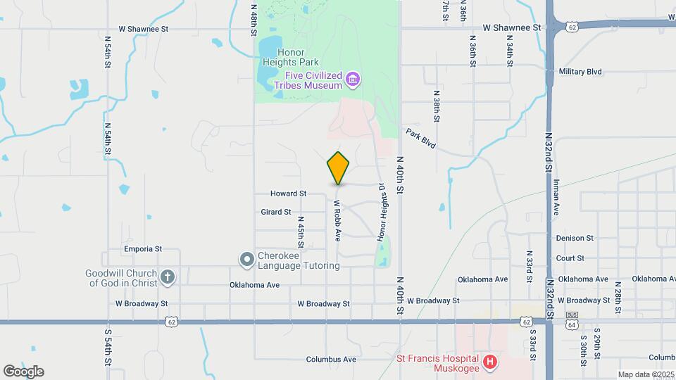 704 1/2 W Robb Ave Map and Location Details