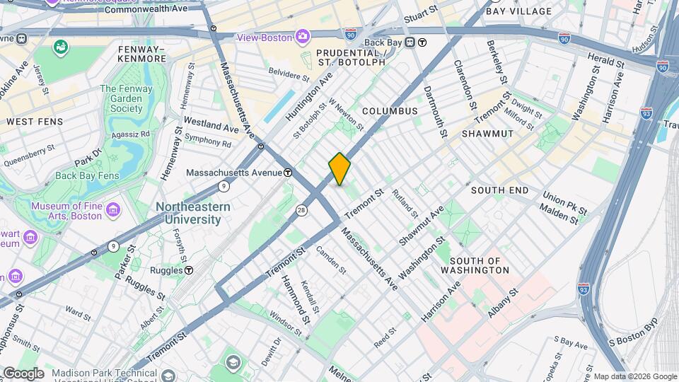 215 W Springfield St, Unit 4 Map and Location Details